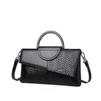 Alligator Pattern Crossbody Bag