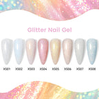 LILYCUTE Glitter Nail Gel Polish