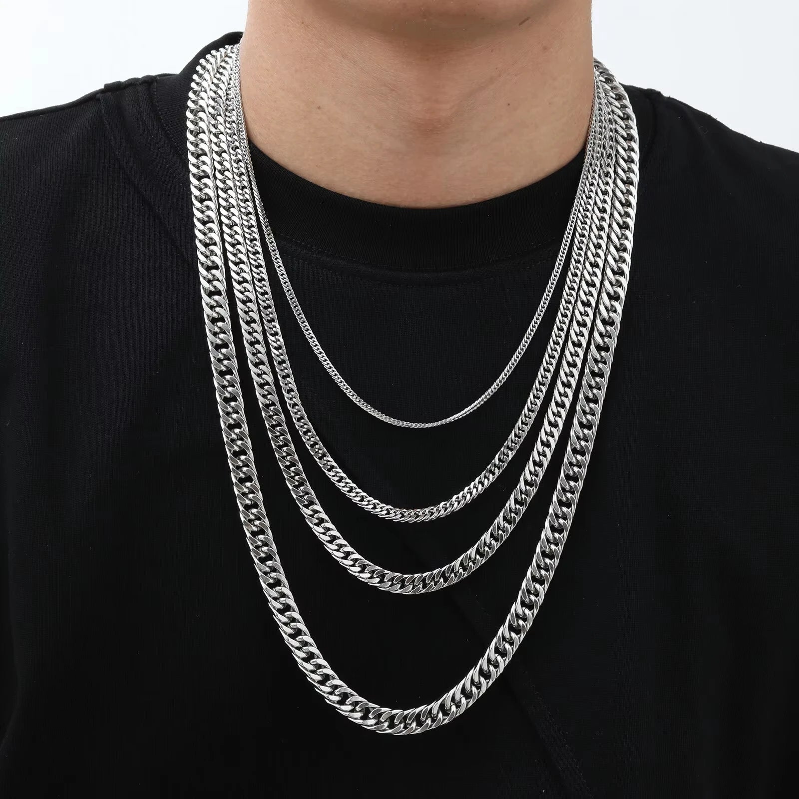 Prjewel Punk Cuban Necklace