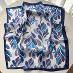 Printed Satin Square Bandana