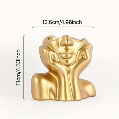 Nordic Face Flower Vase