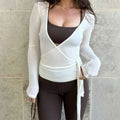 Wrap-Tie Crop Top