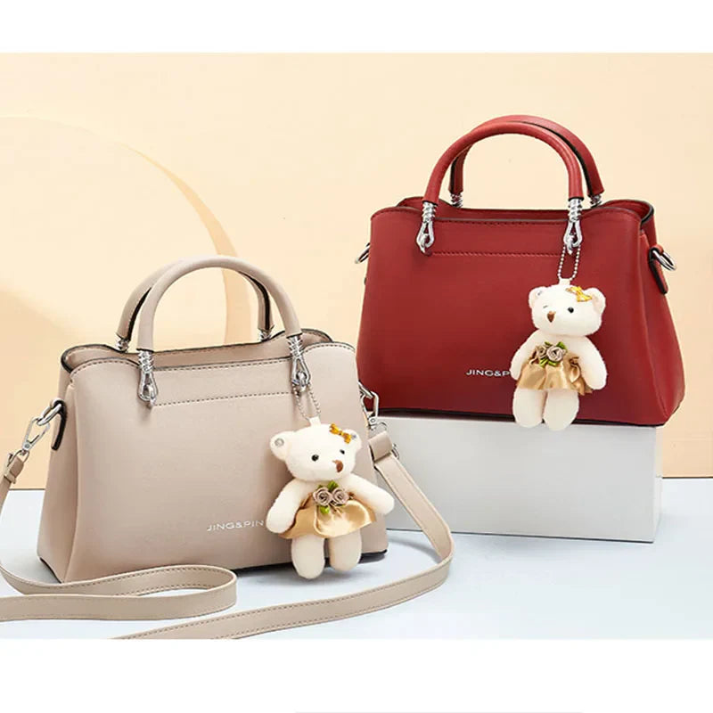 Square PU Shoulder Bag