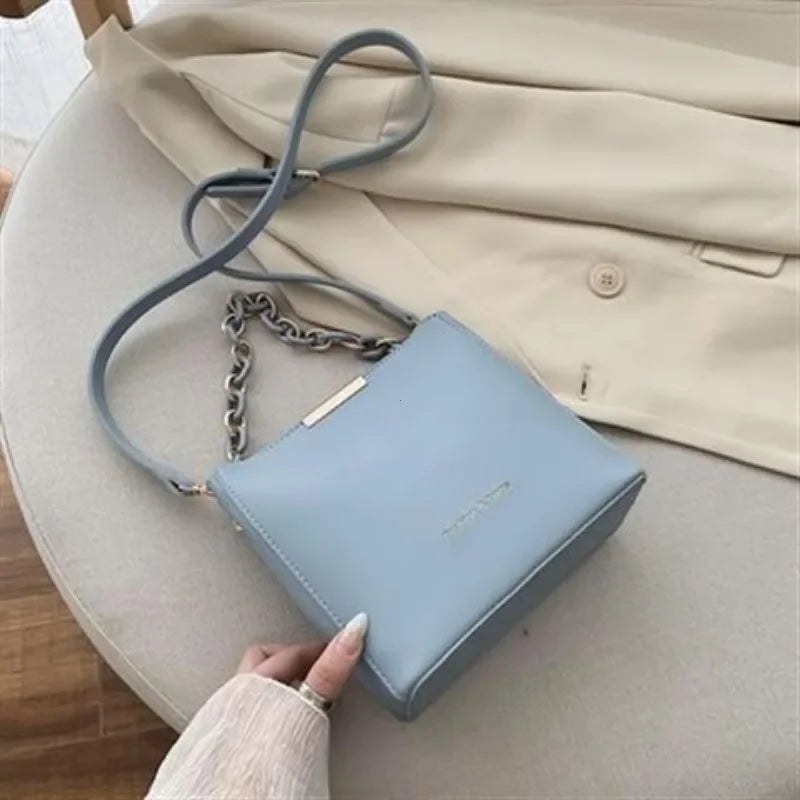Women's Leather Chain Bag