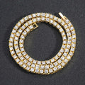 Iced out tennis chain