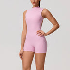 High Waist Scrunch Sports Jumpsuit