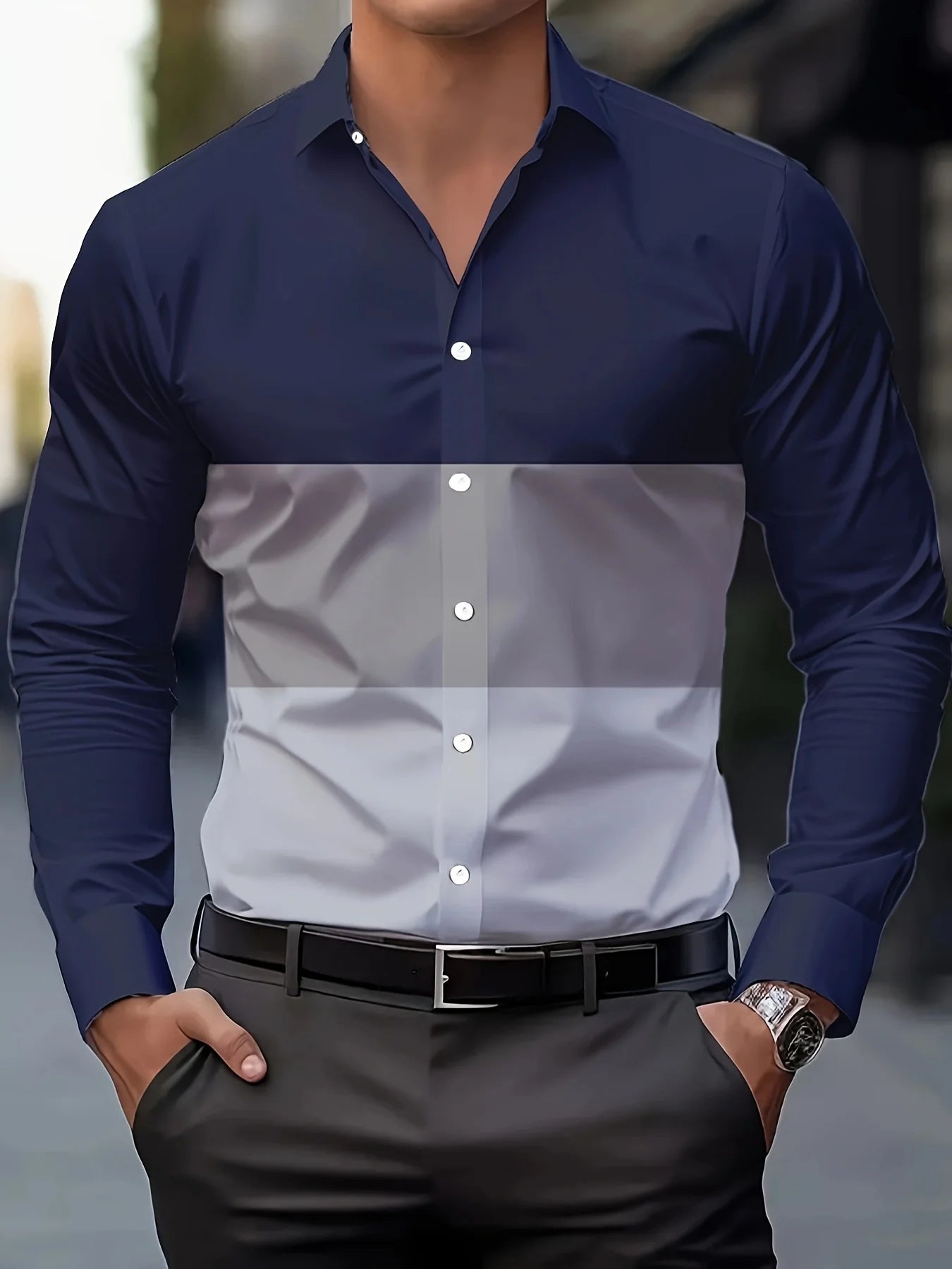 Printed Casual Button Shirt