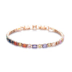 Zircon Sterling Silver Bracelet