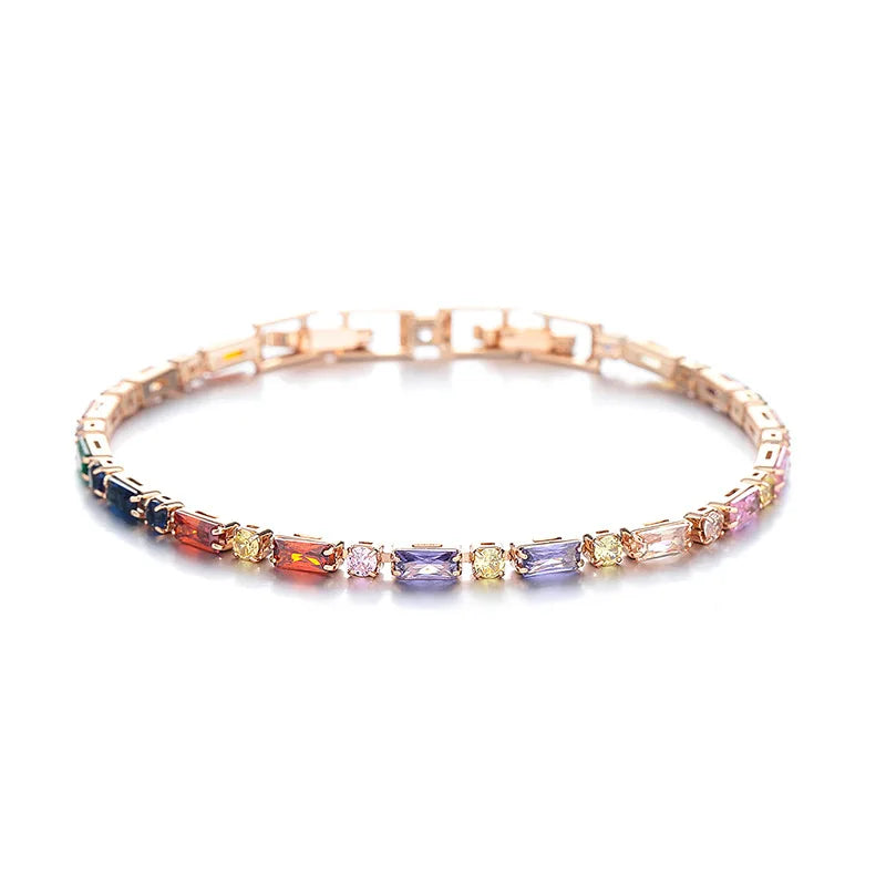 Zircon Sterling Silver Bracelet