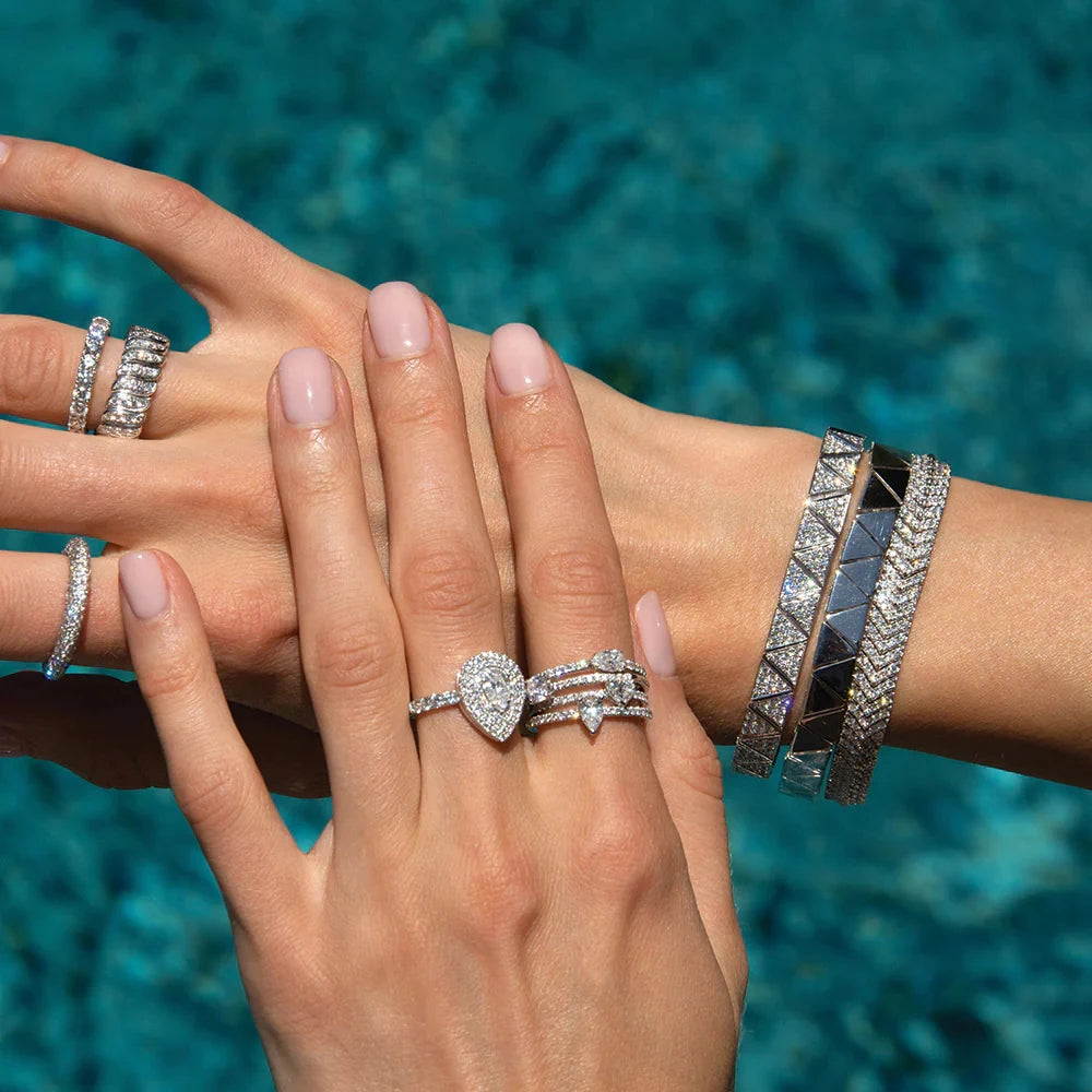 Tennis Zirconia Chain Bracelet