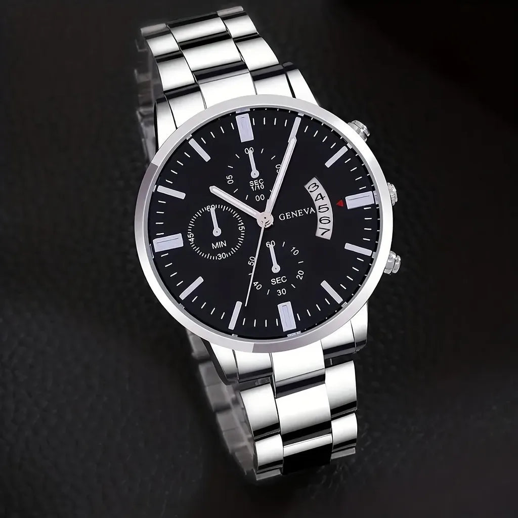 Men's Quartz Watch Set