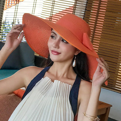 Foldable Summer Straw Hat