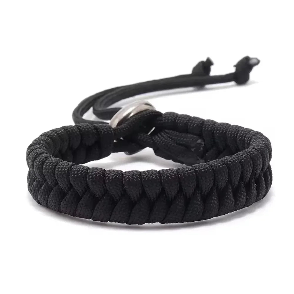 Adjustable Paracord Survival Bracelet