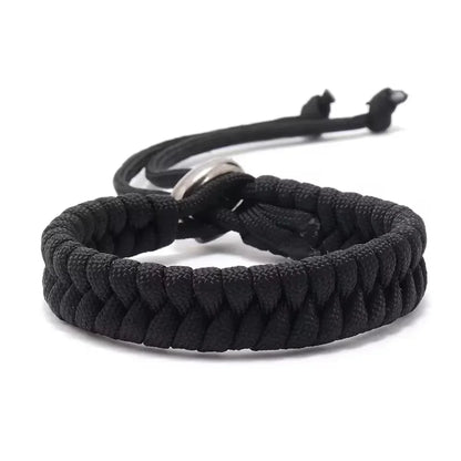 Adjustable Paracord Survival Bracelet