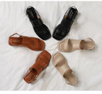 Women Zipper Party Heels Sandals