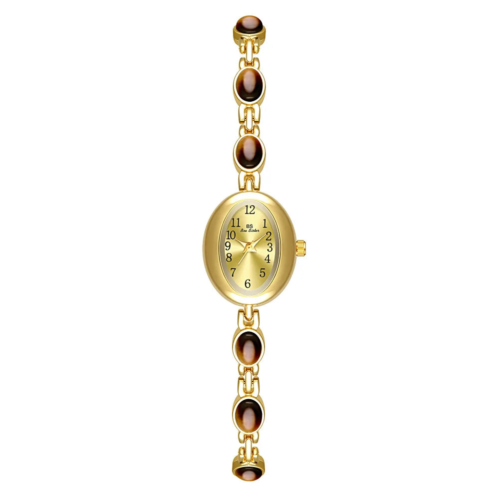 Jade Oval Watch