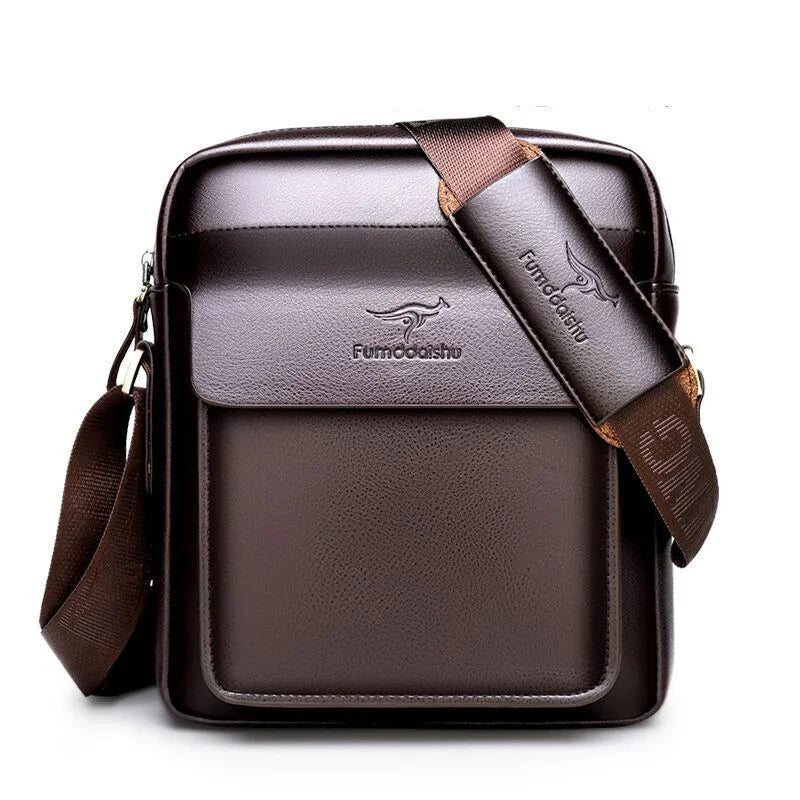 Luxury Men's Leather Shoulder Bag