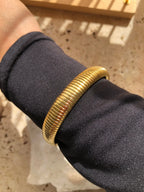 Gold Stainless Steel Bangle