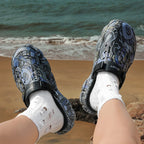 Lightweight Thick-Sole Beach Flip-Flops