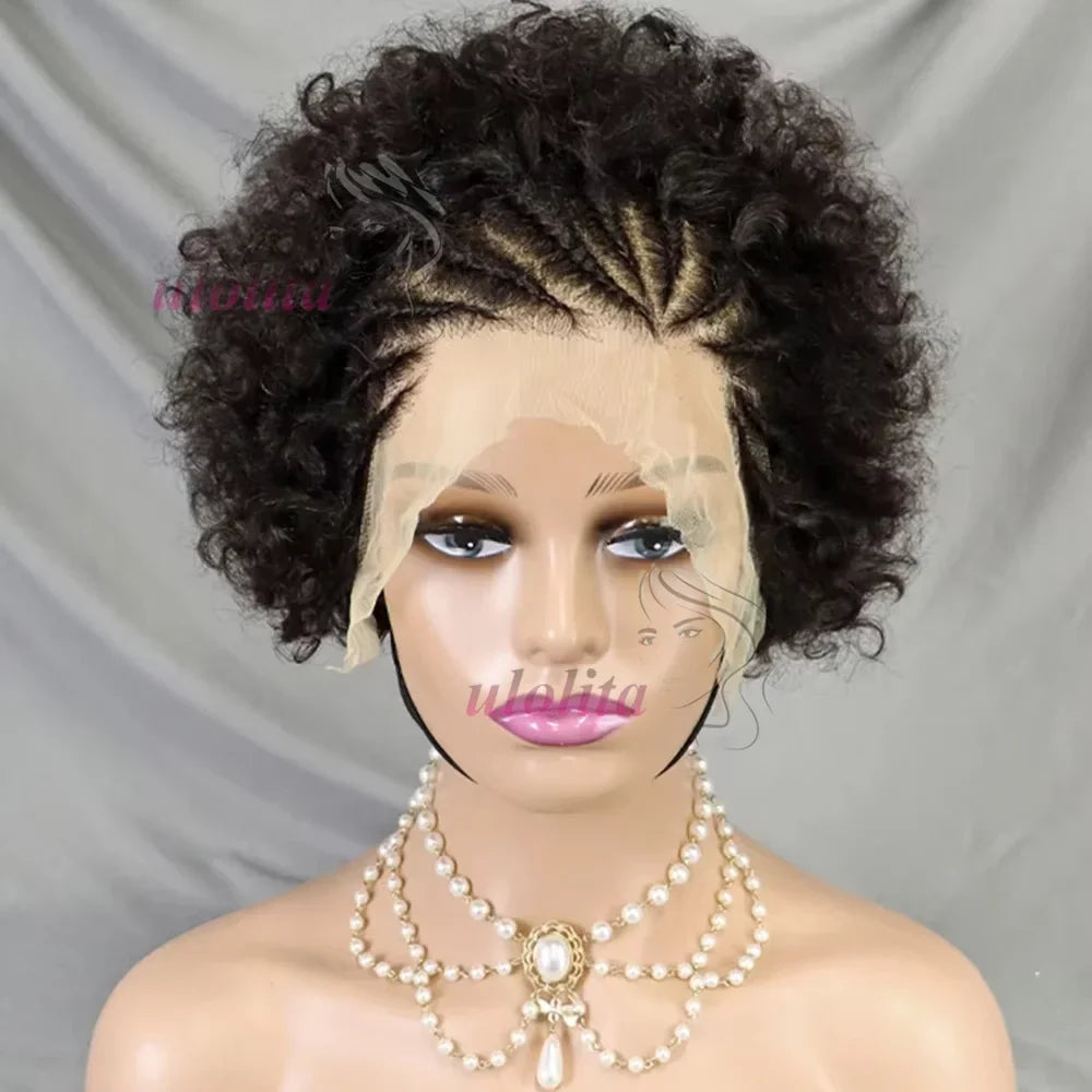 Short Afro Curly Wig