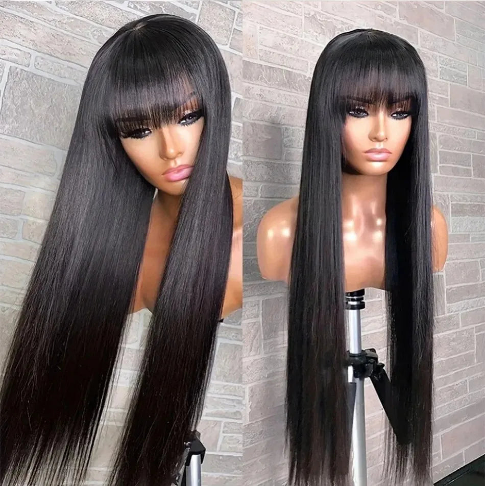 Middle Part Lace Wig