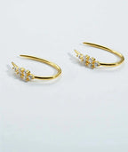 Sterling Silver Huggie Earrings