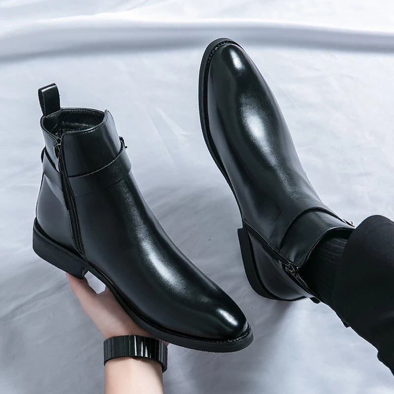 Waterproof Pointed Riding Boots
