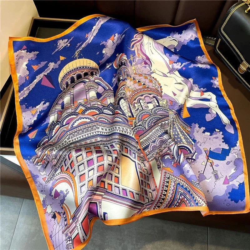 Real Silk 53cm Square Scarf