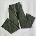 Crossover V-Waist Flared Leggings