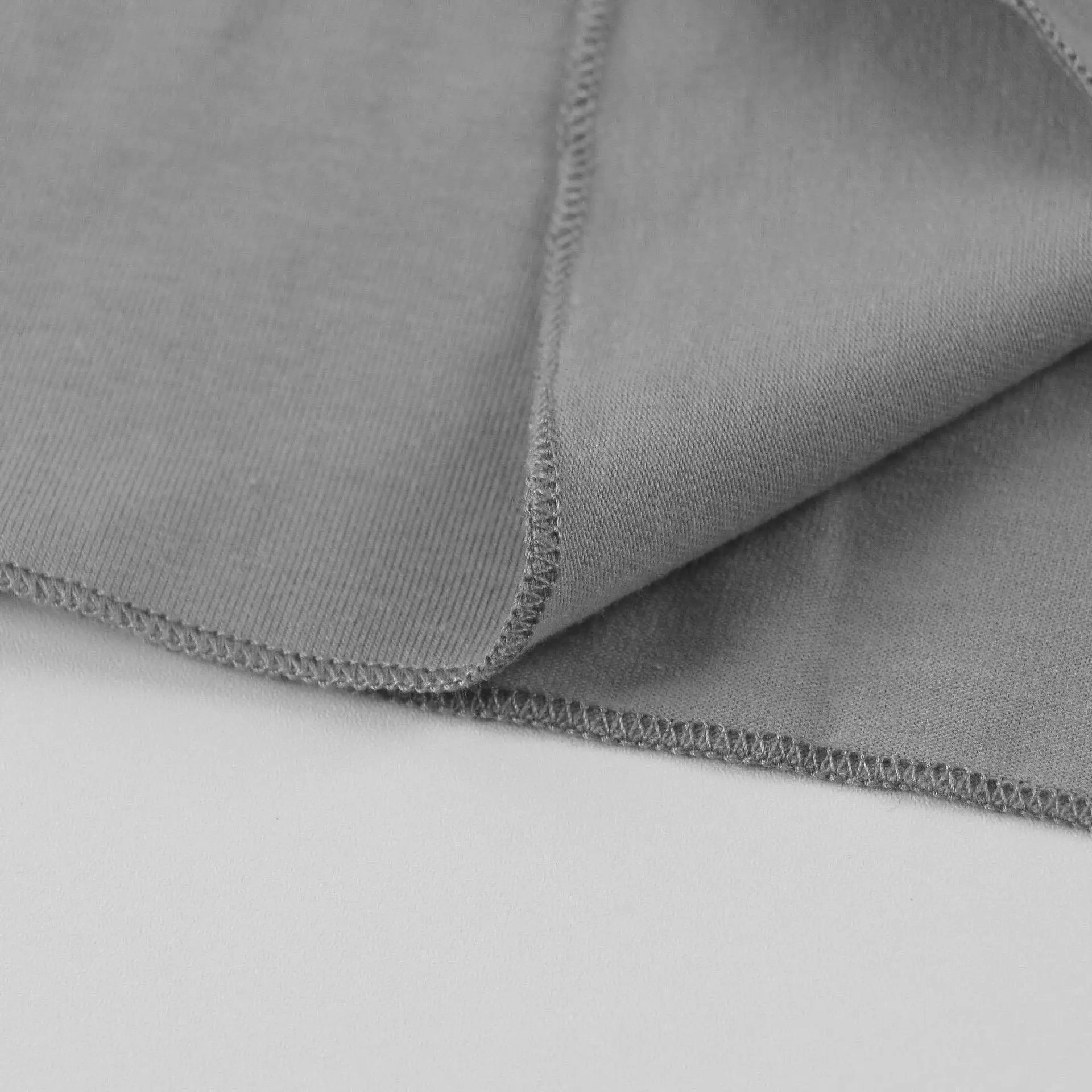 Broadcloth Solid Crew Neck True-To-Size Fit T-Shirt