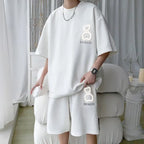 Hip-Hop Striped Sports Set