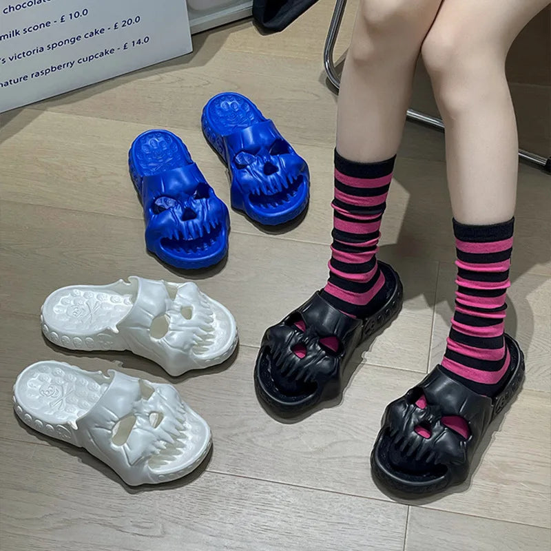 Novelty Thick-Sole Beach Slides