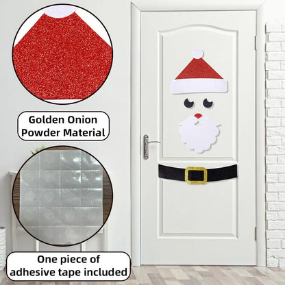 Festive Christmas Door Decor