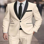 Single-Button Slim Dance Party Suit