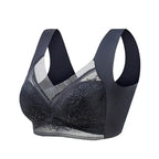 Plus size seamless bralette