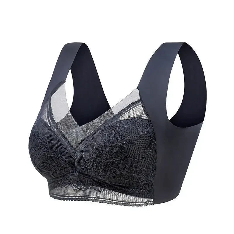 Plus size seamless bralette