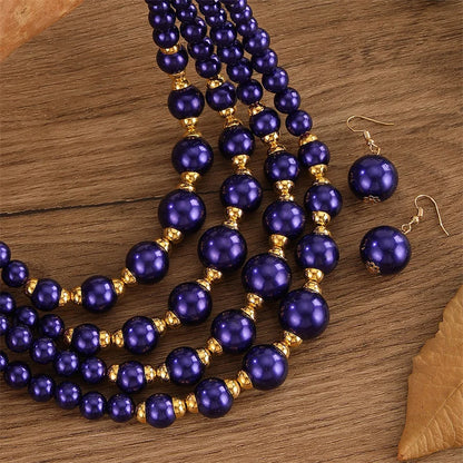 Multi-Layer Beads Necklace