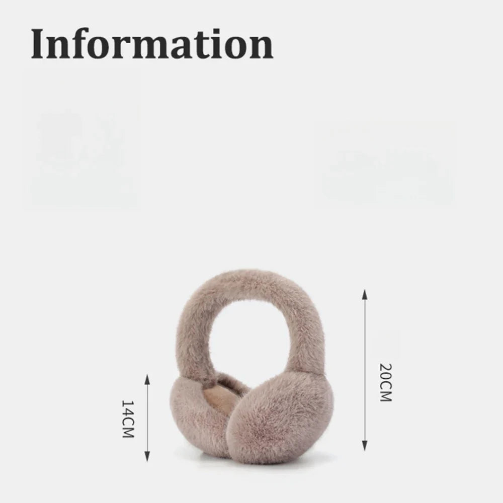 Women Winter Fluffy Ear Muffs