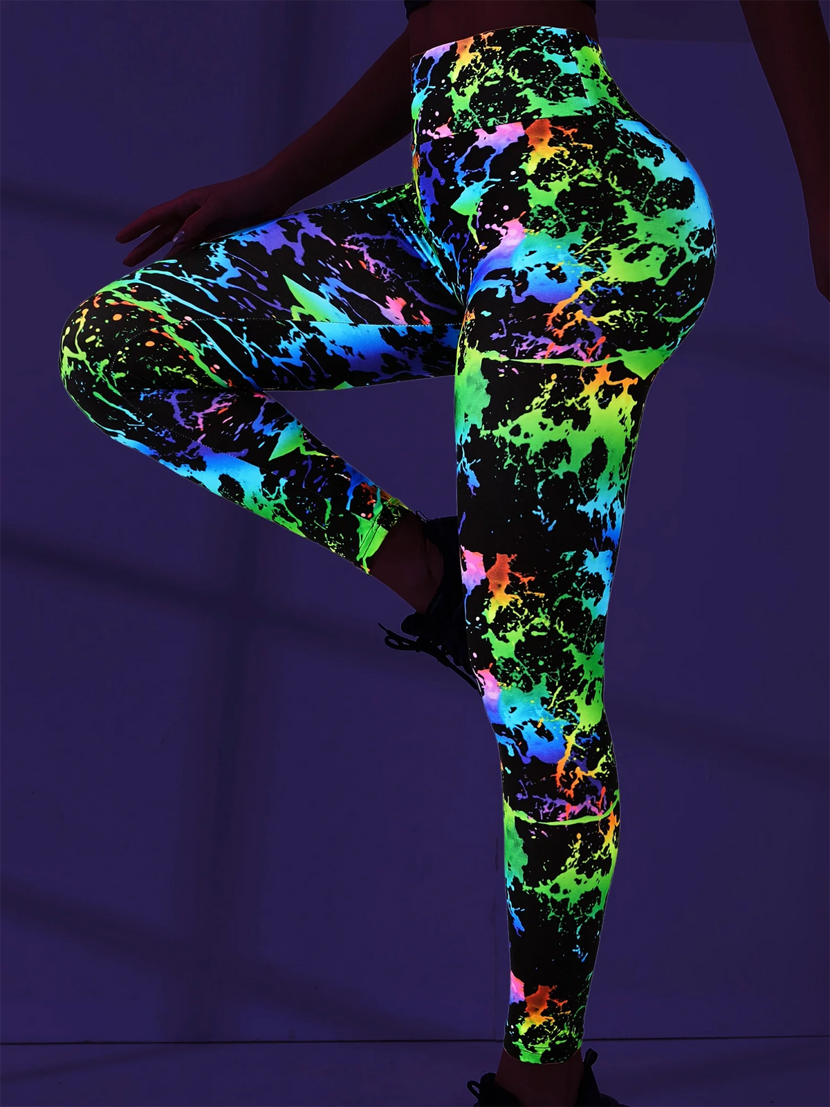 Digital 3D Print Fitness Leggings