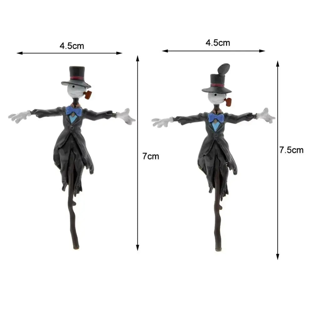 Mini Resin Scarecrow Statue