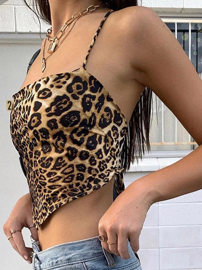 Leopard Print Tank Top