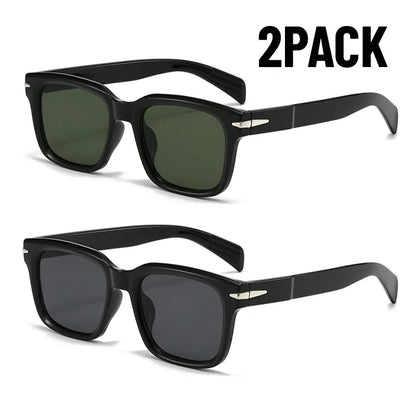 Retro square sunglasses