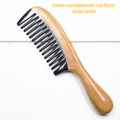 Sandalwood Drum Comb