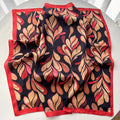 Printed Satin Square Bandana