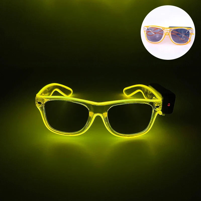 LED Light-Up Party Glasses