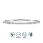 Elegant Moissanite Tennis Bracelet