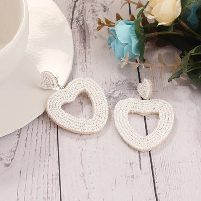Love Letter Beaded Earrings