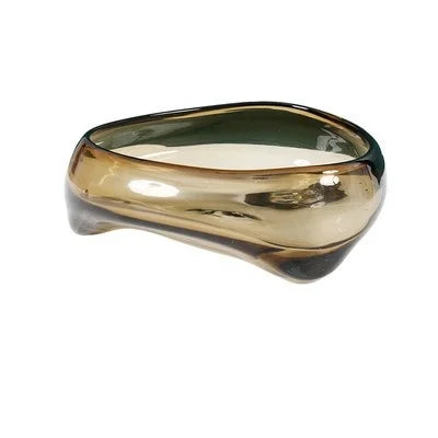 Geometric Glass Display Tray