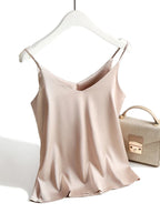 Halter V-Neck Tank Top