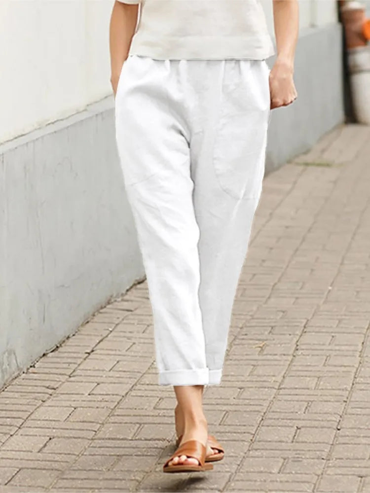 Women's Cotton Casual Pants